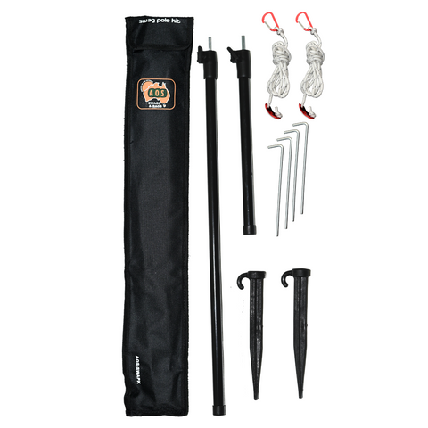AOS Adjustable Swag Pole Kit to suit Apex or Tent style swags