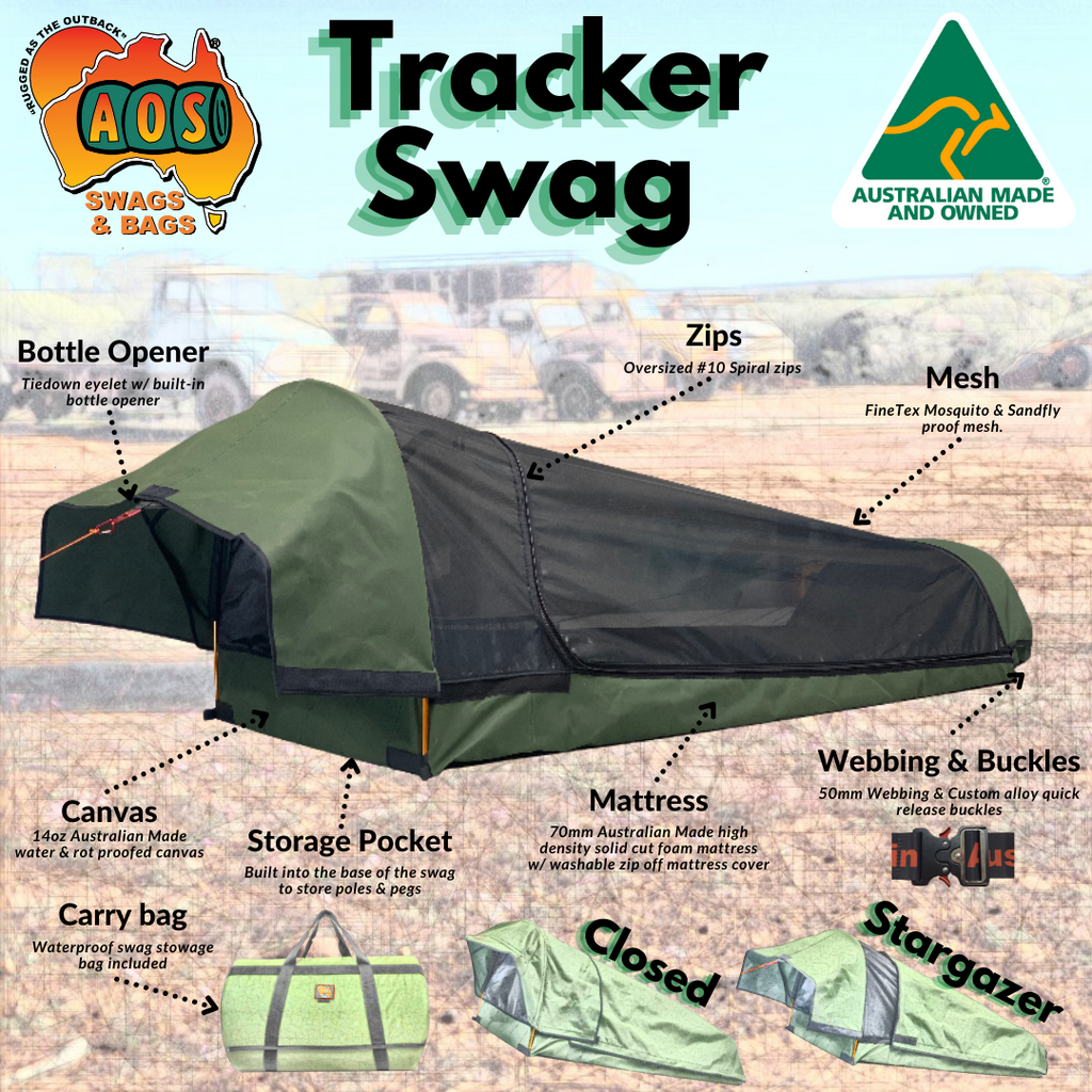 Australian sleeping bag swag clearance
