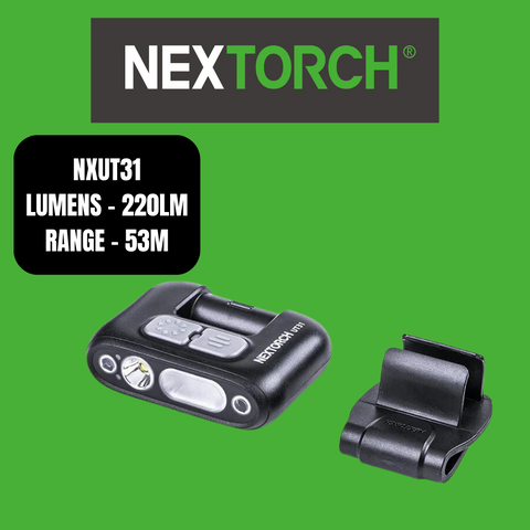 Nextorch Compact Rechargeable Multi-Function Light, On-Off Motion Sensor, Emergency Signal