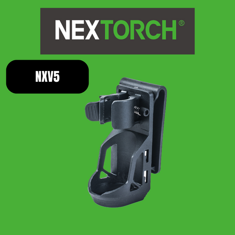 Nextorch Tac Torch Holder, Rotates 360, Molle/Belt Attachement